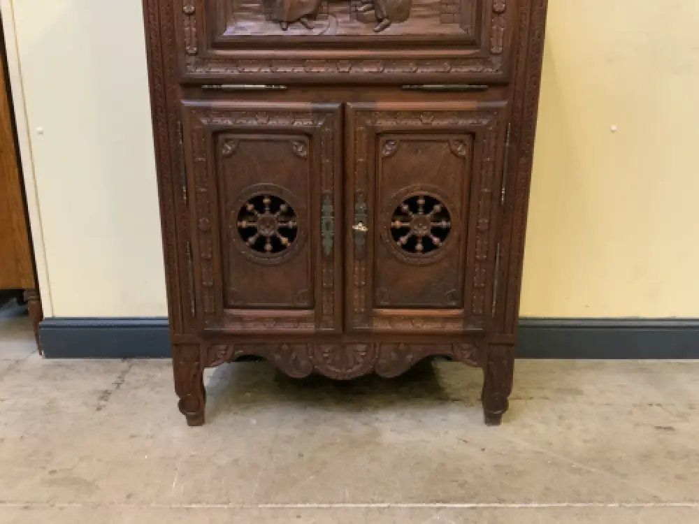 Antiker bretonischer Barschrank, Vertiko - traumhaft - Lieferung möglich! 11