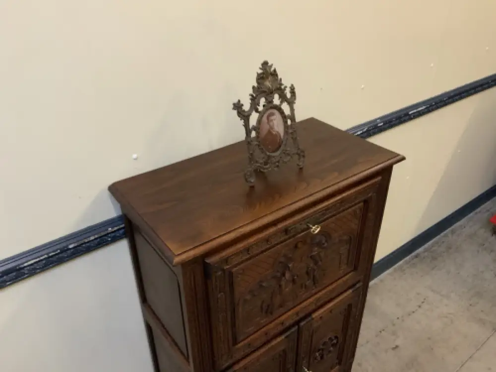 Antiker bretonischer Barschrank, Vertiko - traumhaft - Lieferung möglich! 7