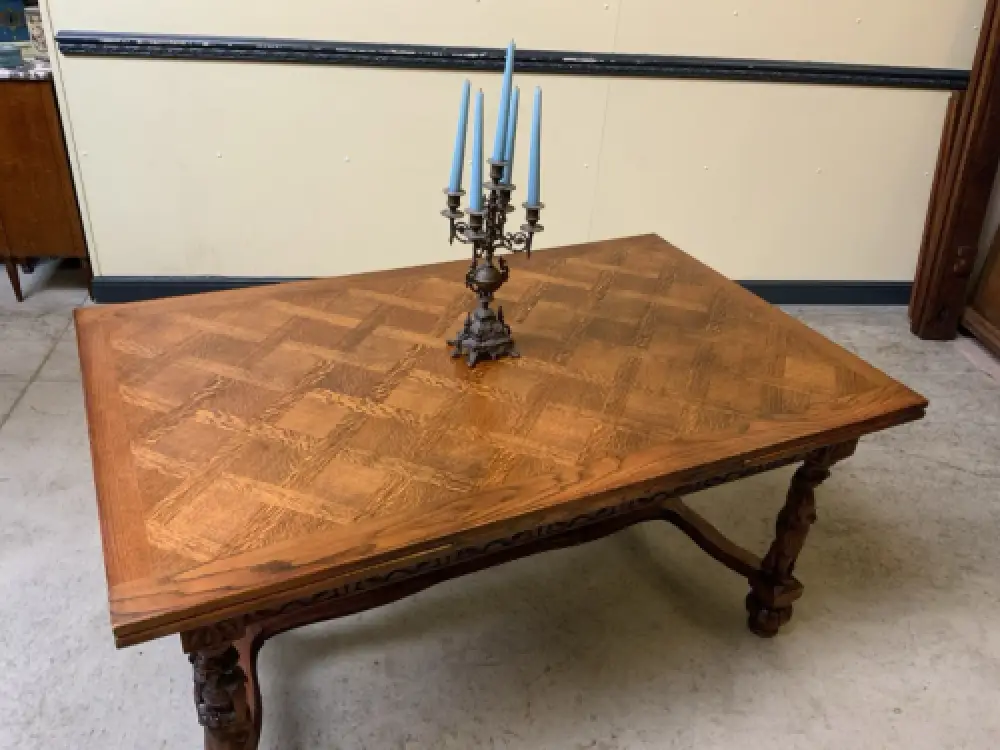 Antik - imposanter Ausziehtisch, 260 cm - Bretagne - Lieferung möglich! 17