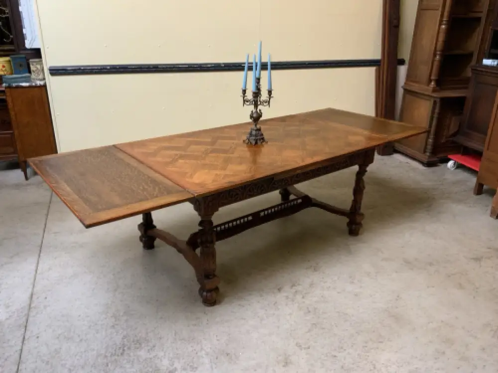 Antik - imposanter Ausziehtisch, 260 cm - Bretagne - Lieferung möglich! 19