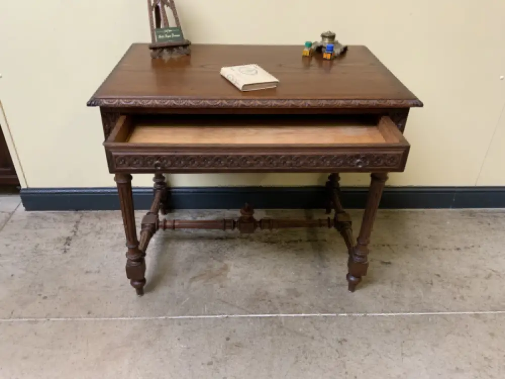 Antik - Schreibtisch, Tisch  - Jugendstil - Lieferung möglich! 11