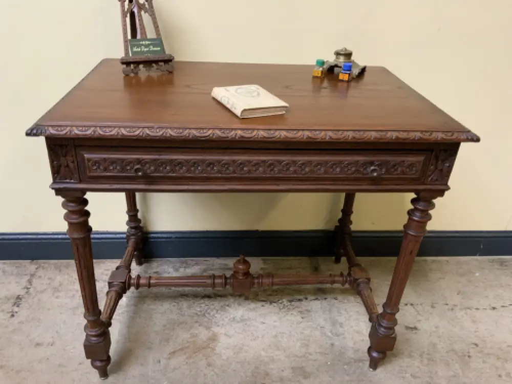 Antik - Schreibtisch, Tisch  - Jugendstil - Lieferung möglich! 9