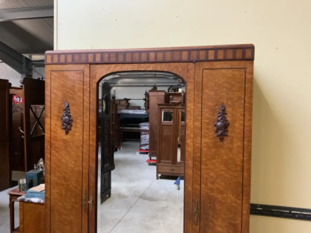 Antik - edler  Wäscheschrank, Geschirrschrank - Jugendstil - Lieferung möglich! 12