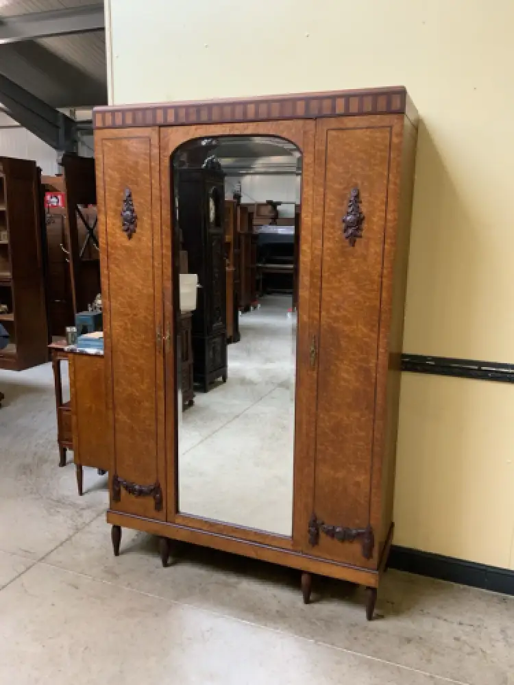 Antik - edler  Wäscheschrank, Geschirrschrank - Jugendstil - Lieferung möglich! 2