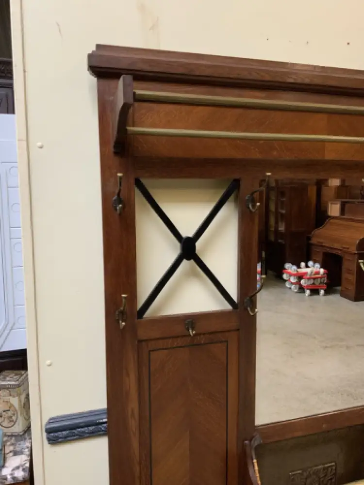 Antik - Garderobe, Kleiderständer - Jugendstil - Lieferung möglich! 13