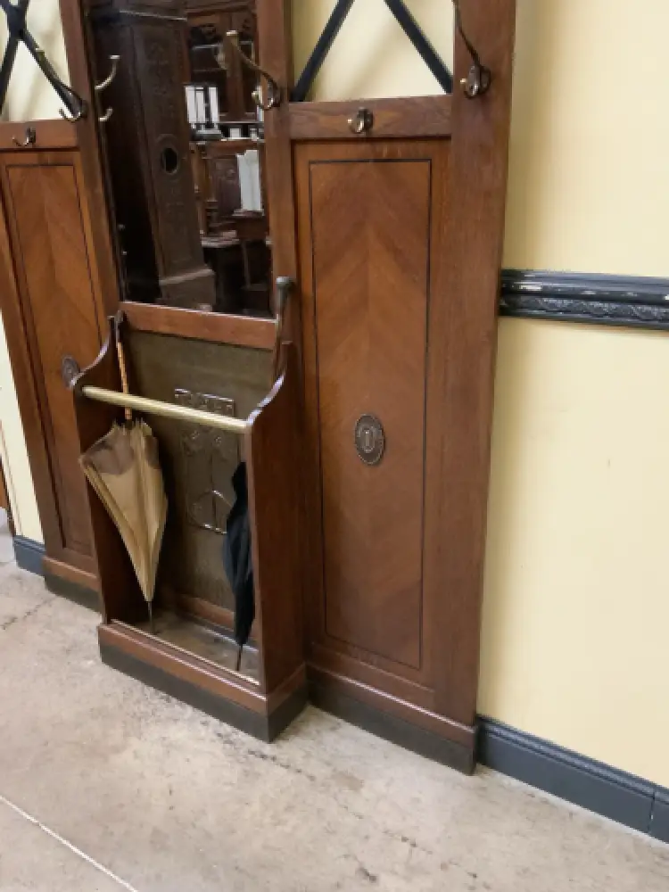 Antik - Garderobe, Kleiderständer - Jugendstil - Lieferung möglich! 9