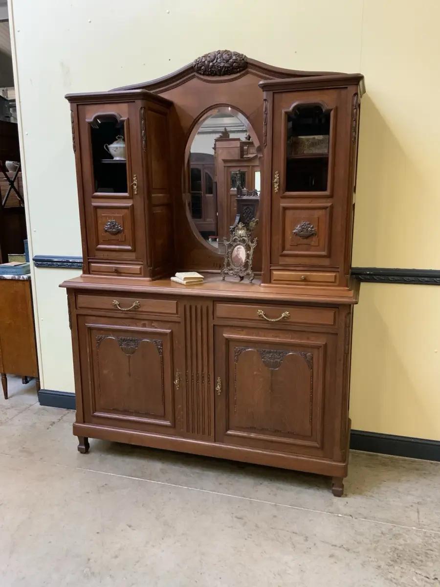 Antik - Vitrine, Buffet, Kredenz, - Art Deco - Lieferung möglich!