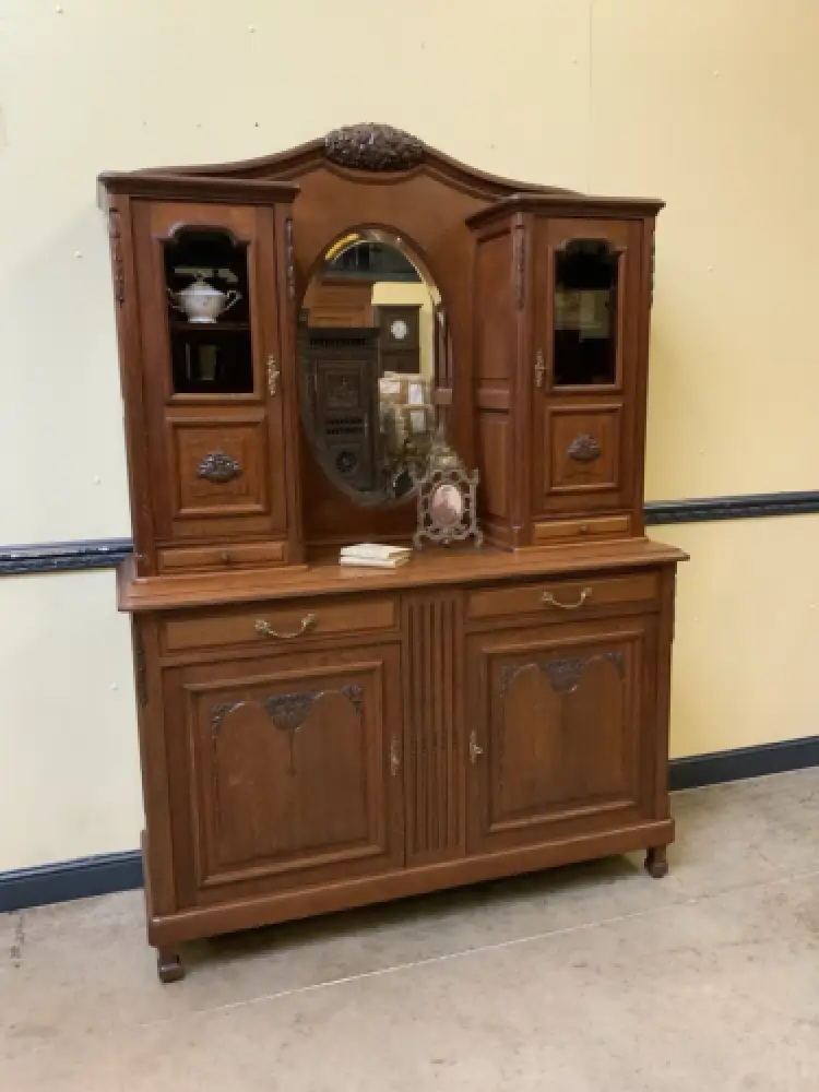 Antik - Vitrine, Buffet, Kredenz, - Art Deco - Lieferung möglich! 1