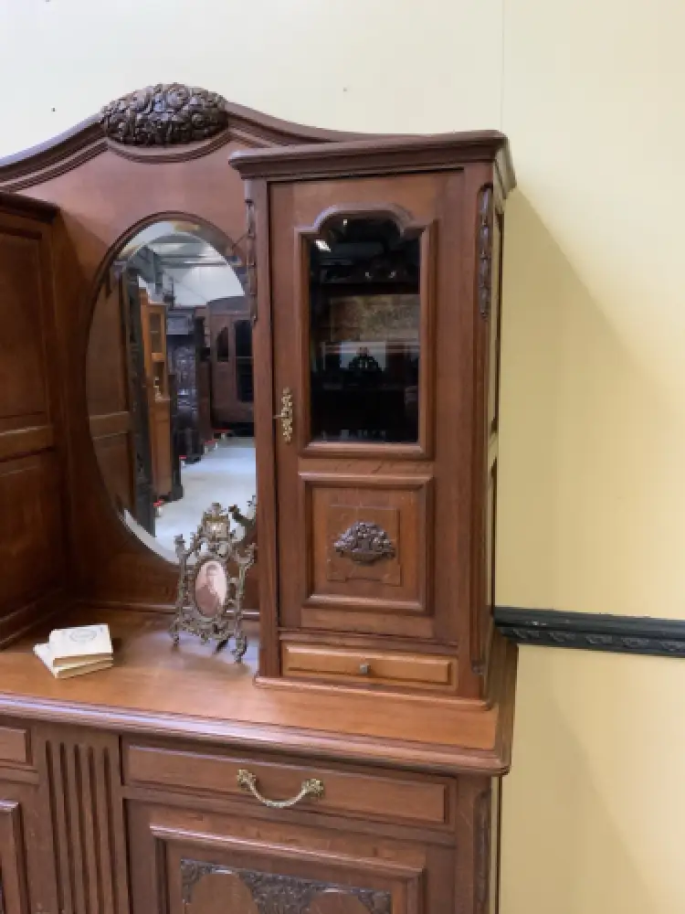 Antik - Vitrine, Buffet, Kredenz, - Art Deco - Lieferung möglich! 10