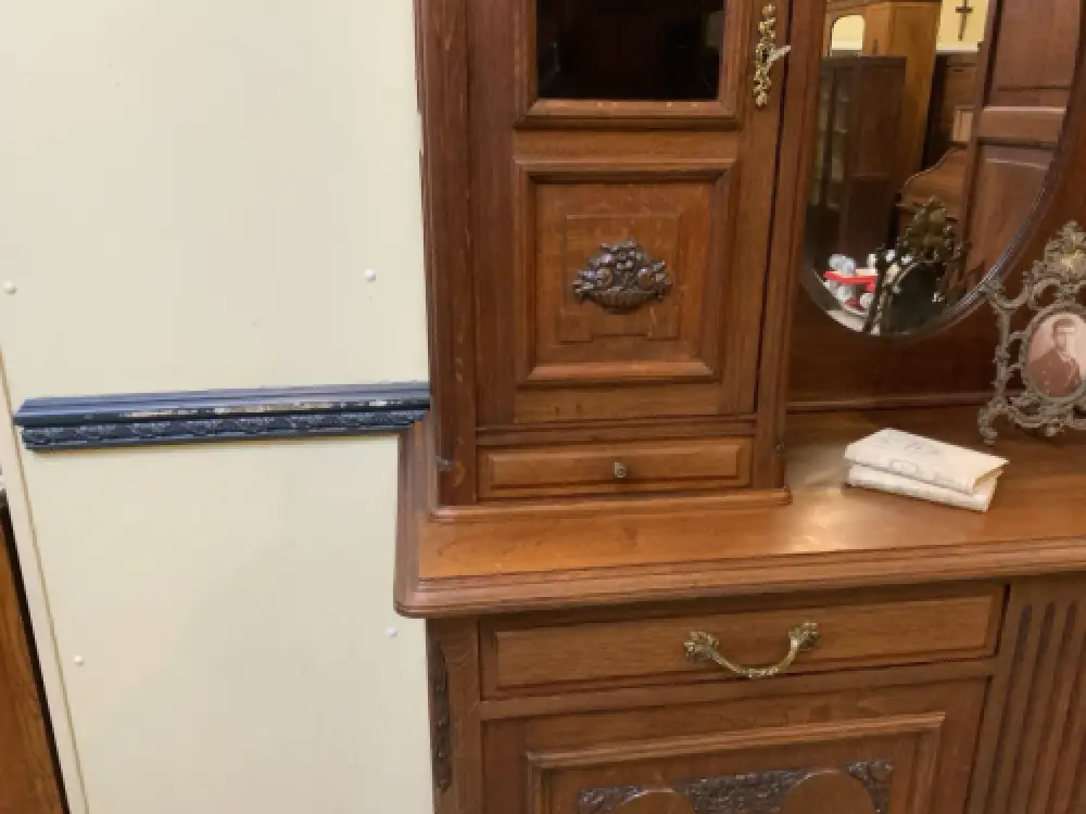 Antik - Vitrine, Buffet, Kredenz, - Art Deco - Lieferung möglich! 14