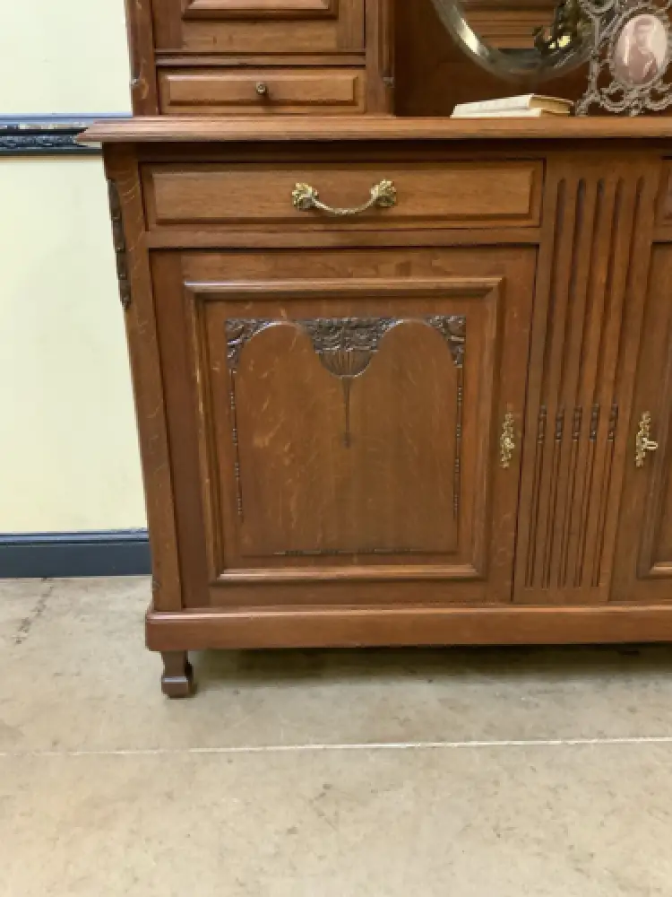 Antik - Vitrine, Buffet, Kredenz, - Art Deco - Lieferung möglich! 15