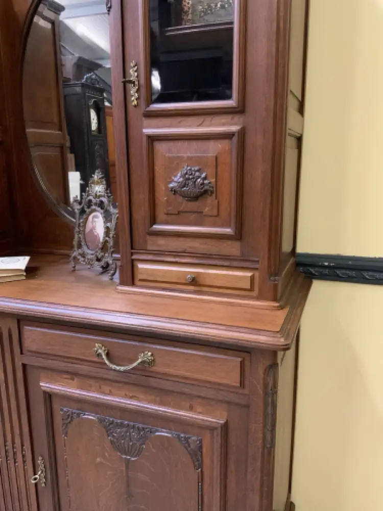 Antik - Vitrine, Buffet, Kredenz, - Art Deco - Lieferung möglich! 17