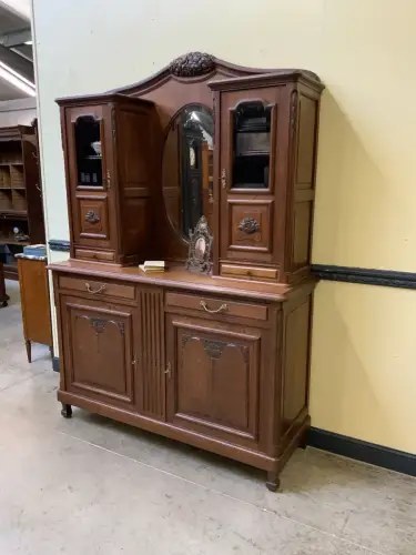 Antik - Vitrine, Buffet, Kredenz, - Art Deco - Lieferung möglich!