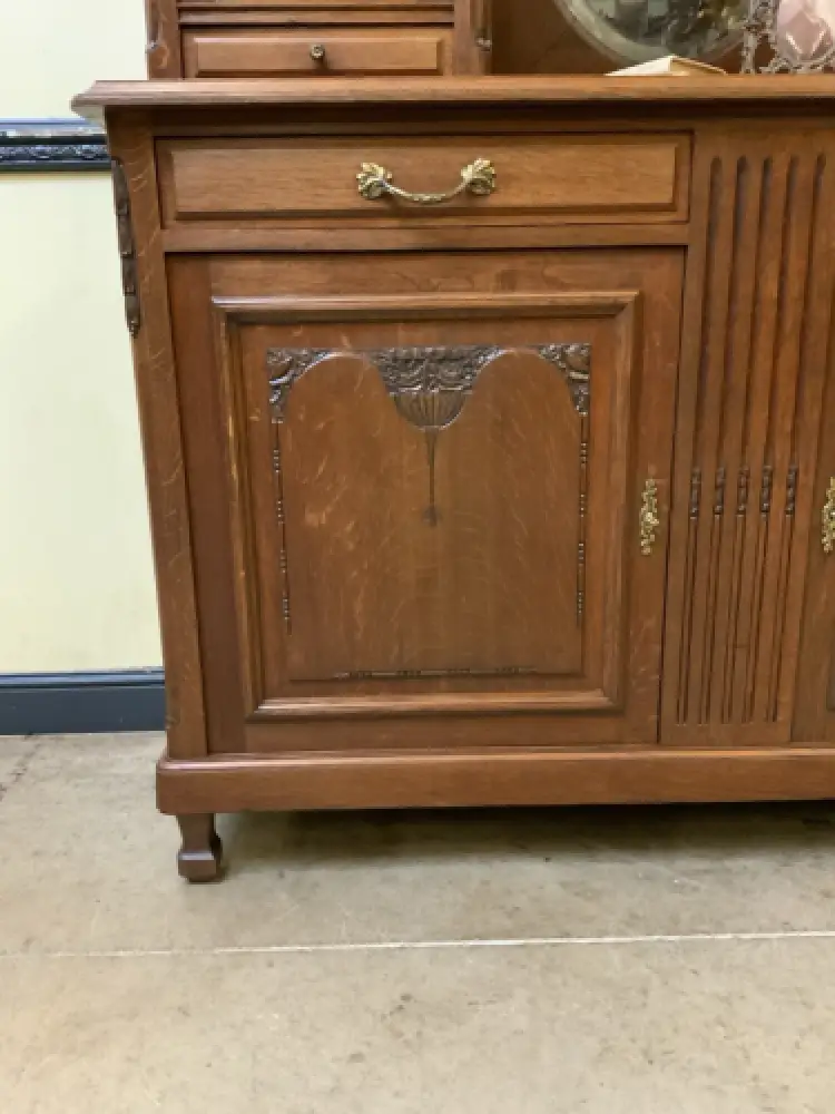 Antik - Vitrine, Buffet, Kredenz, - Art Deco - Lieferung möglich! 21