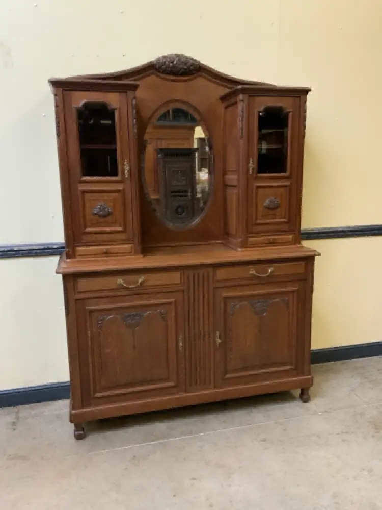 Antik - Vitrine, Buffet, Kredenz, - Art Deco - Lieferung möglich! 23