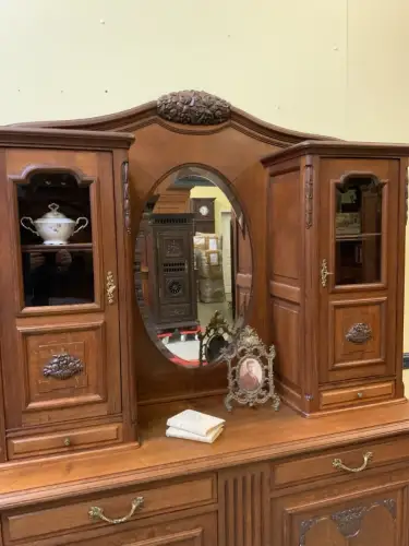 Antik - Vitrine, Buffet, Kredenz, - Art Deco - Lieferung möglich!