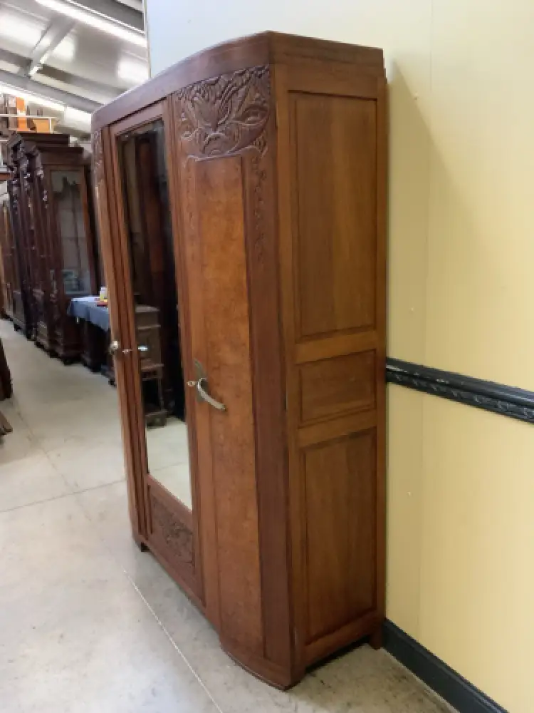 Antik - Kleiderschrank, Wäscheschrank - Art Deco -  Lieferung möglich! 3