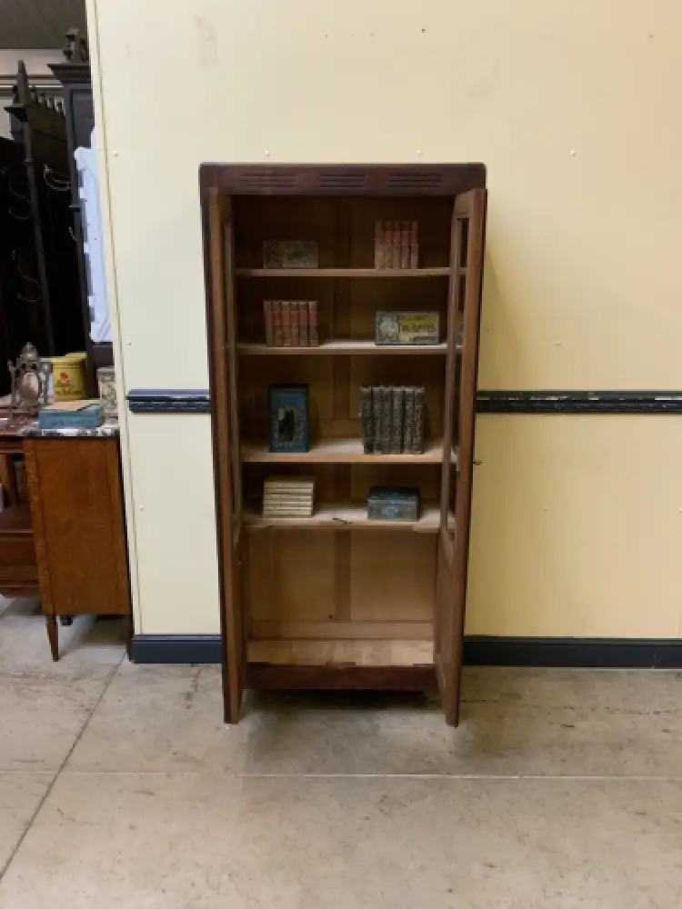 Antiker Jugendstil Bücherschrank, Vitrine, Traumhaft - Lieferung möglich! 9