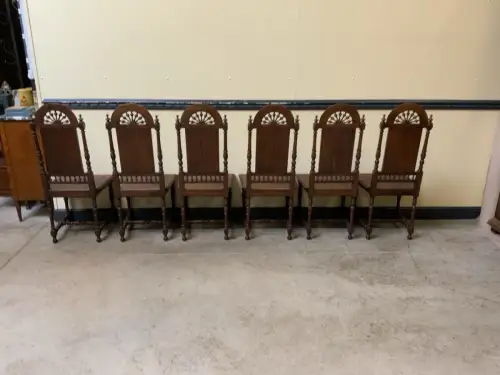 6 antike traumhaft schöne Bretonische Stühle - Lieferung möglich!