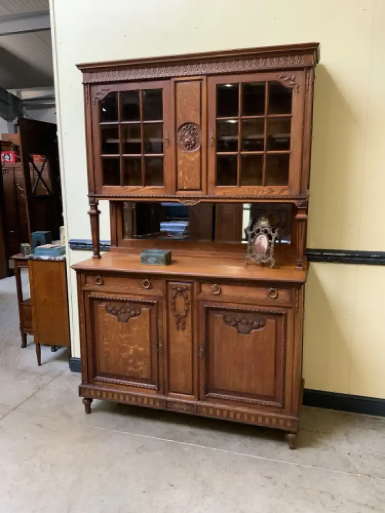 Antik - Buffet, Kredenz, Anrichte, Jugendstil,  Traumhaft - Lieferung möglich! 0