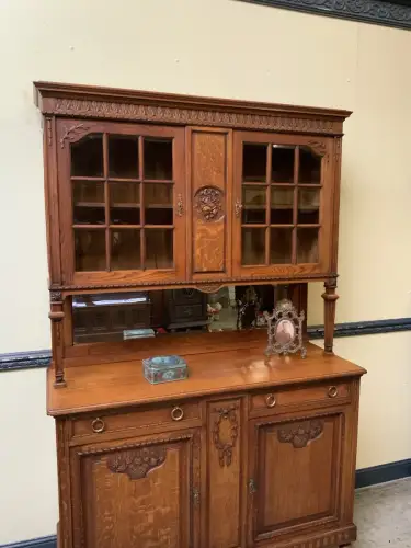 Antik - Buffet, Kredenz, Anrichte, Jugendstil,  Traumhaft - Lieferung möglich!