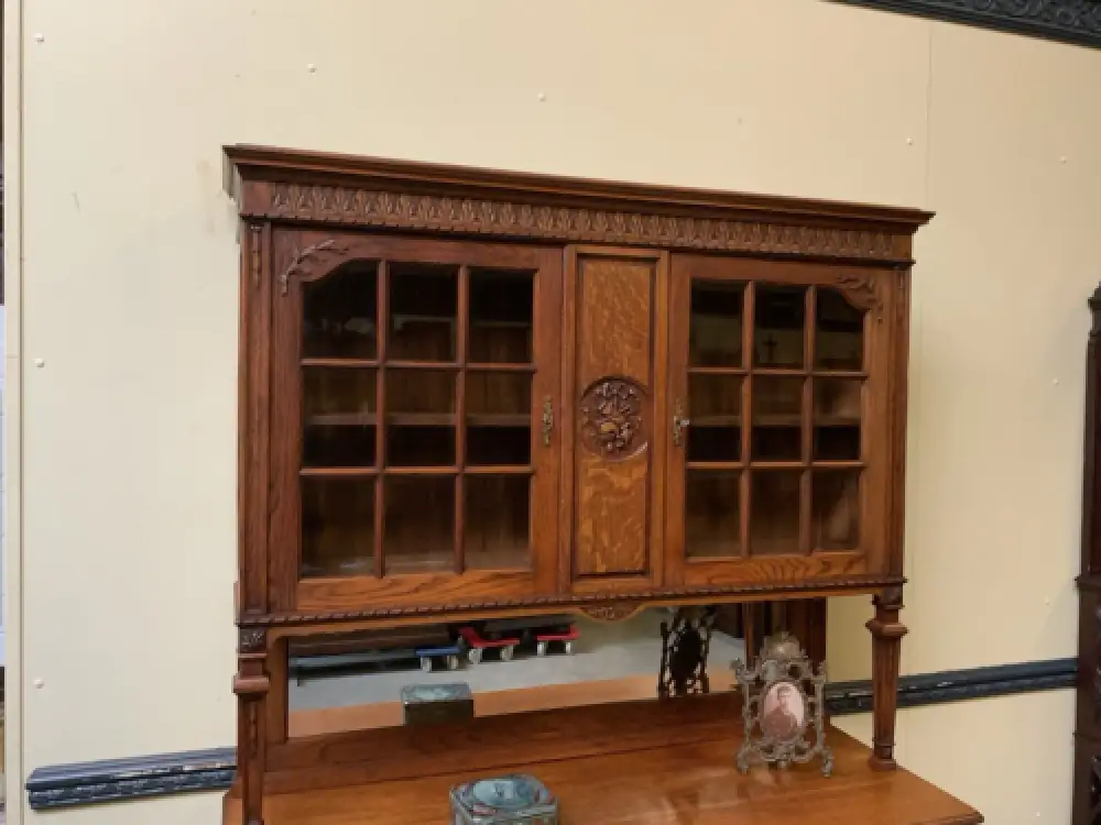 Antik - Buffet, Kredenz, Anrichte, Jugendstil,  Traumhaft - Lieferung möglich! 13