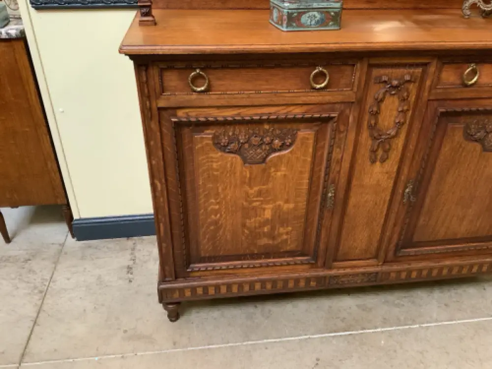 Antik - Buffet, Kredenz, Anrichte, Jugendstil,  Traumhaft - Lieferung möglich! 9