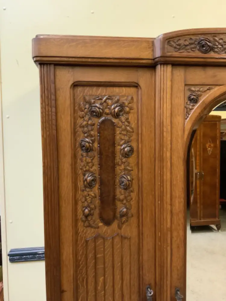 Antik - Kleiderschrank, Wäscheschrank - Art Deco -  Lieferung möglich! 10