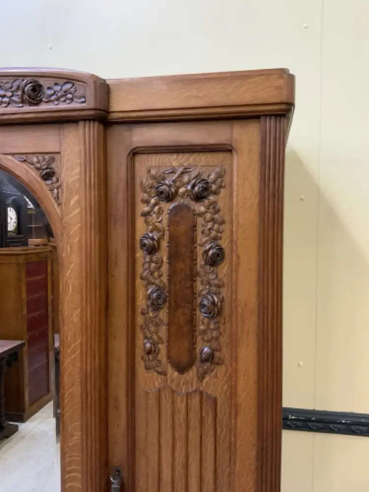 Antik - Kleiderschrank, Wäscheschrank - Art Deco -  Lieferung möglich! 12