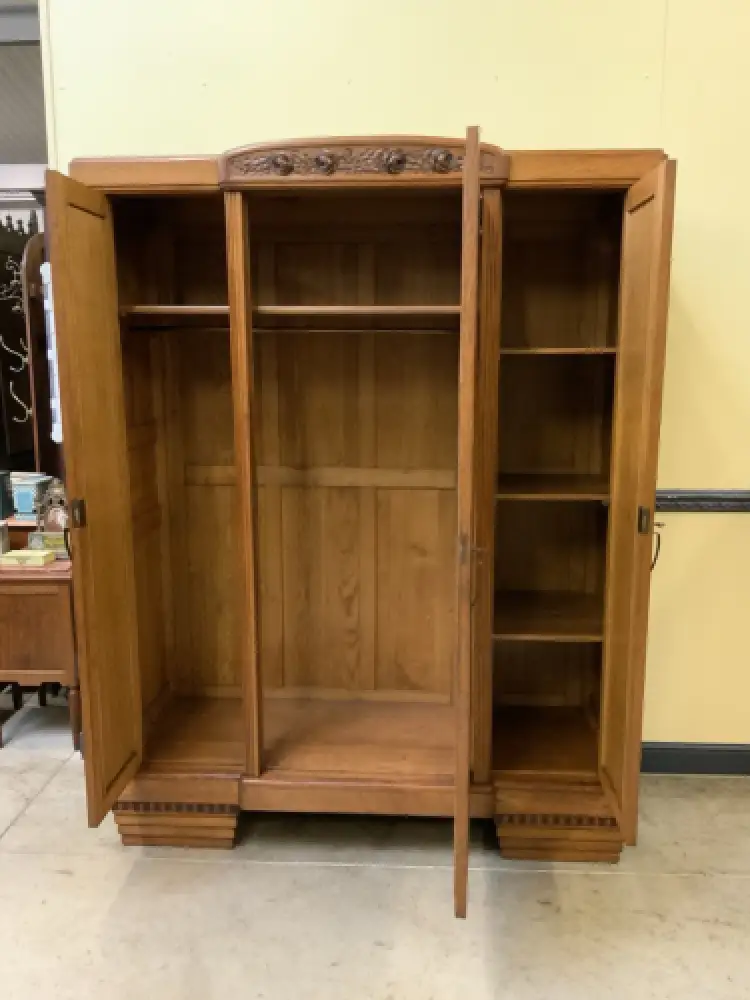 Antik - Kleiderschrank, Wäscheschrank - Art Deco -  Lieferung möglich! 18