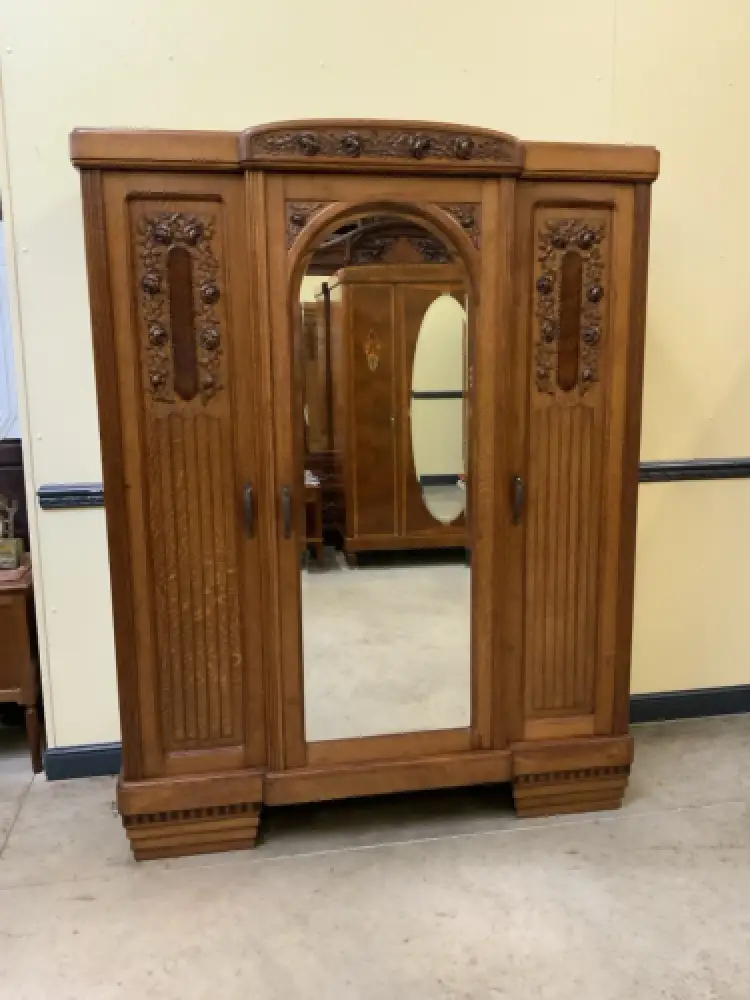 Antik - Kleiderschrank, Wäscheschrank - Art Deco -  Lieferung möglich! 2