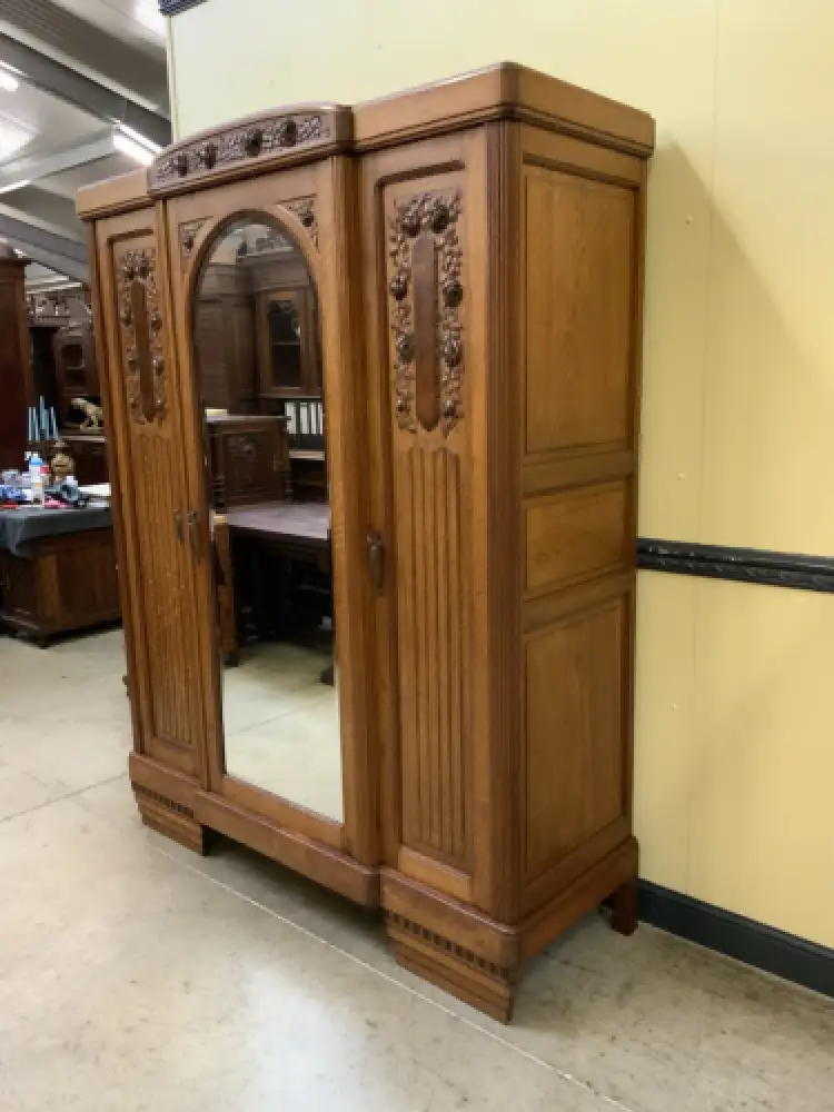 Antik - Kleiderschrank, Wäscheschrank - Art Deco -  Lieferung möglich! 3