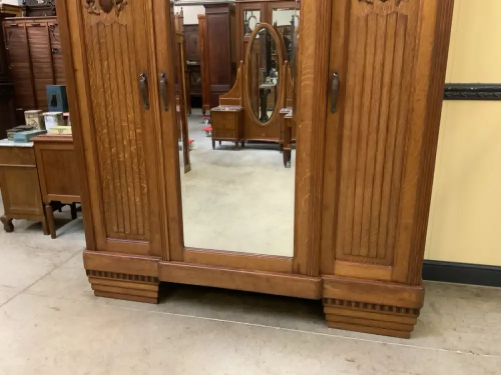 Antik - Kleiderschrank, Wäscheschrank - Art Deco -  Lieferung möglich! 7