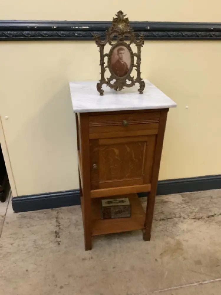 Antik - Nachtschrank, Vertiko, Jugendstil, - Traumhaft  - Lieferung möglich! 1