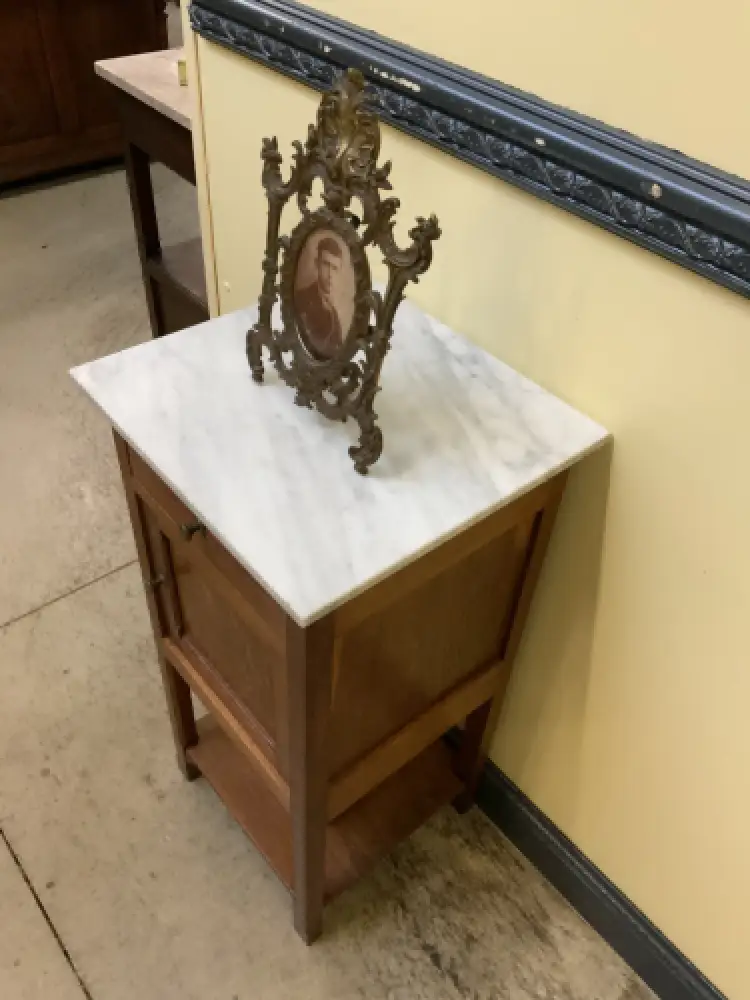 Antik - Nachtschrank, Vertiko, Jugendstil, - Traumhaft  - Lieferung möglich! 4