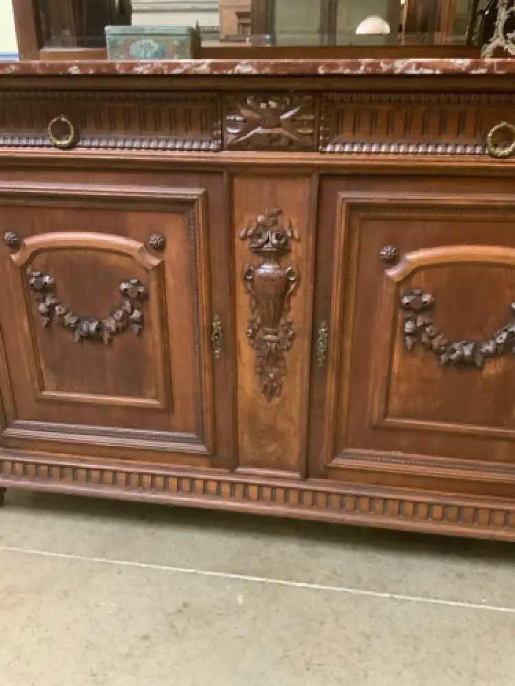 Antik - Buffet, Kredenz, Anrichte, Jugendstil, - Paris  - Lieferung möglich! 16