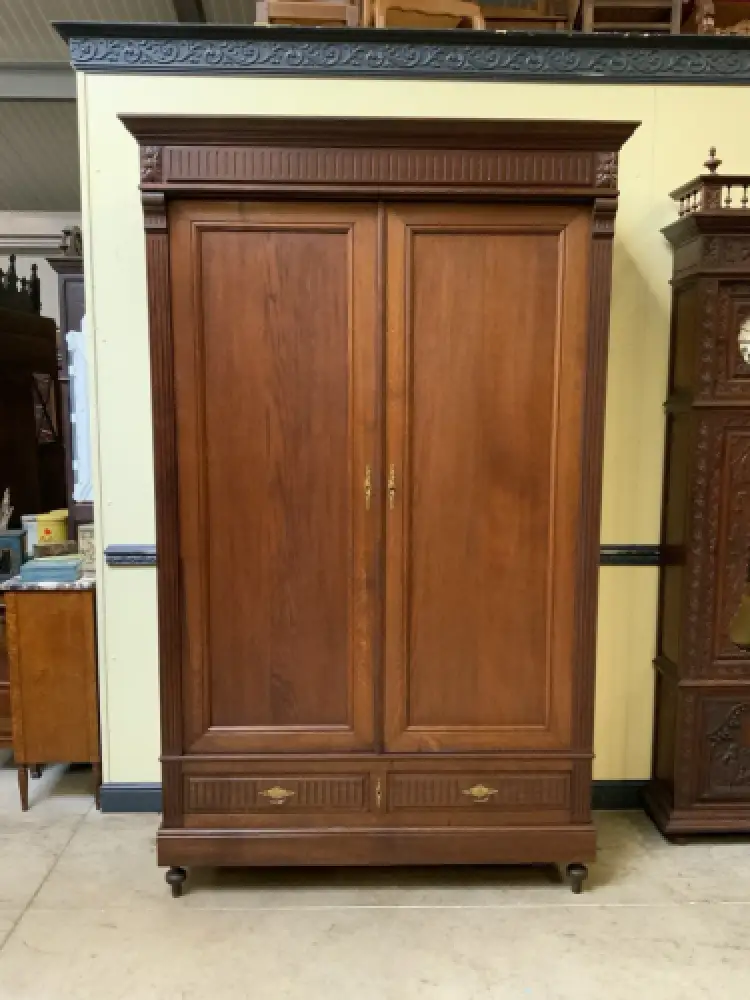 Antiker imposanter Jugendstil Kleiderschrank, sensationell - Lieferung möglich! 10