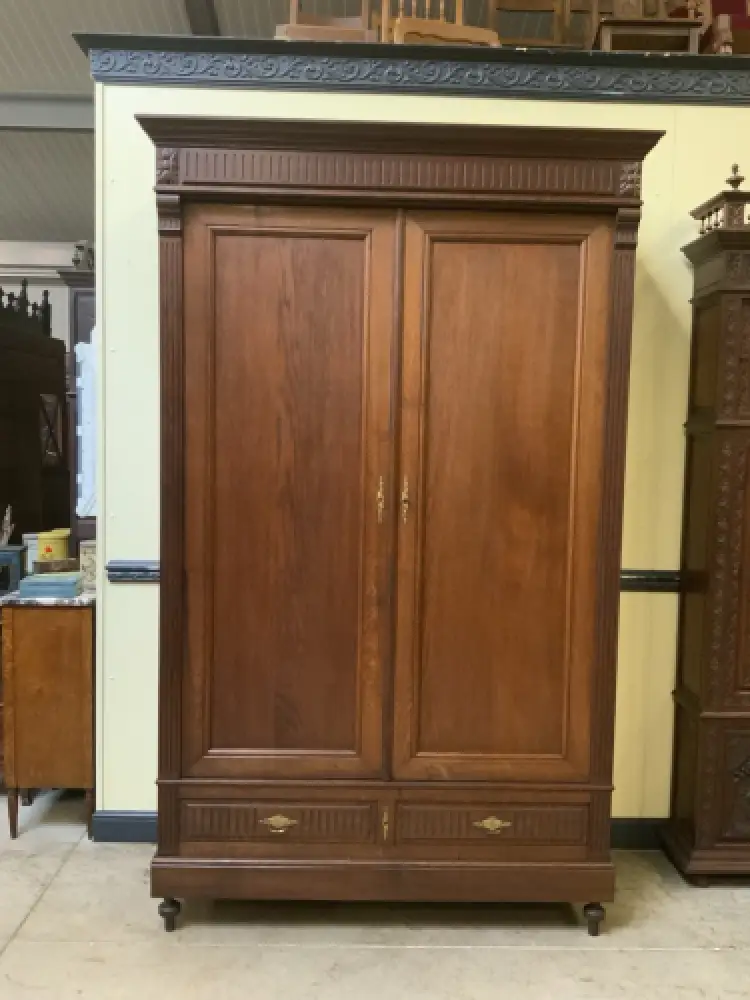 Antiker imposanter Jugendstil Kleiderschrank, sensationell - Lieferung möglich! 15