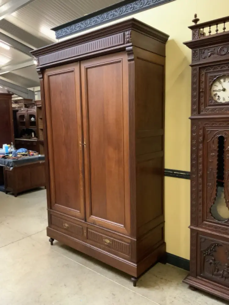 Antiker imposanter Jugendstil Kleiderschrank, sensationell - Lieferung möglich! 3