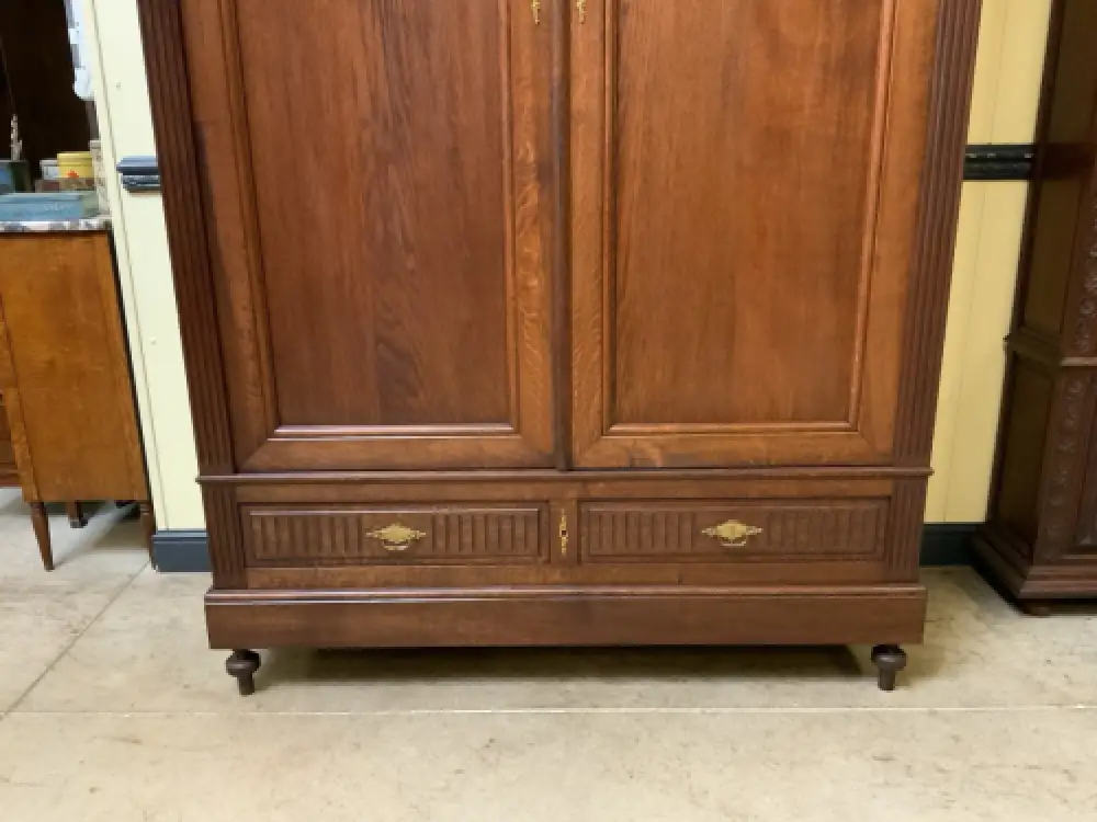 Antiker imposanter Jugendstil Kleiderschrank, sensationell - Lieferung möglich! 7