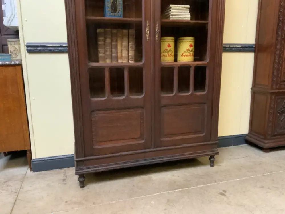 Antik - Vitrine, Bücherschrank - Jugendstil -  Lieferung möglich! 11