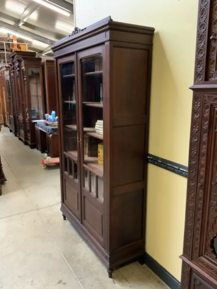 Antik - Vitrine, Bücherschrank - Jugendstil -  Lieferung möglich! 3