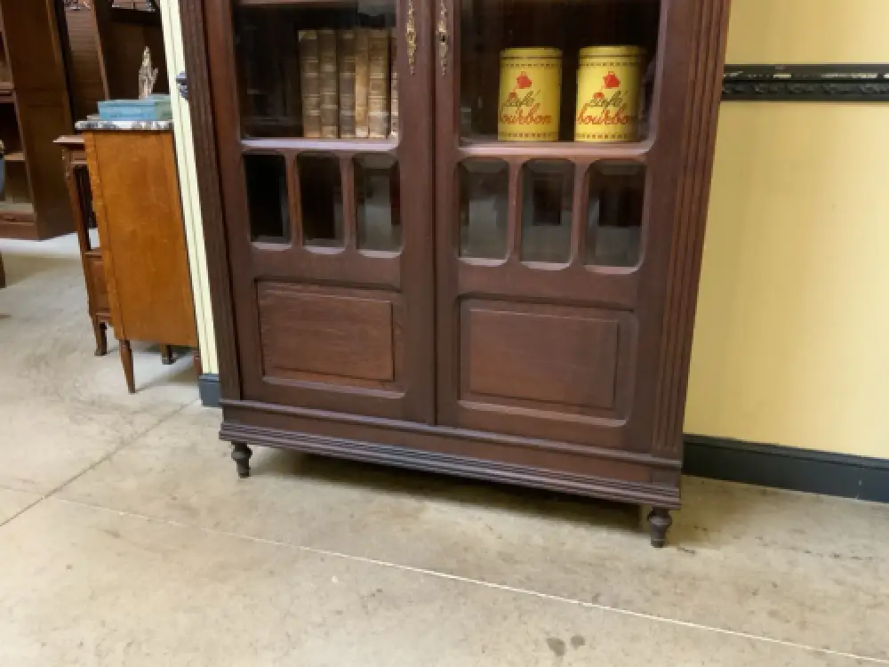 Antik - Vitrine, Bücherschrank - Jugendstil -  Lieferung möglich! 8