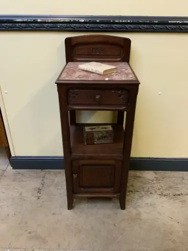 Antiker Jugendstil Nachtschrank, Vertiko   - Lieferung möglich!