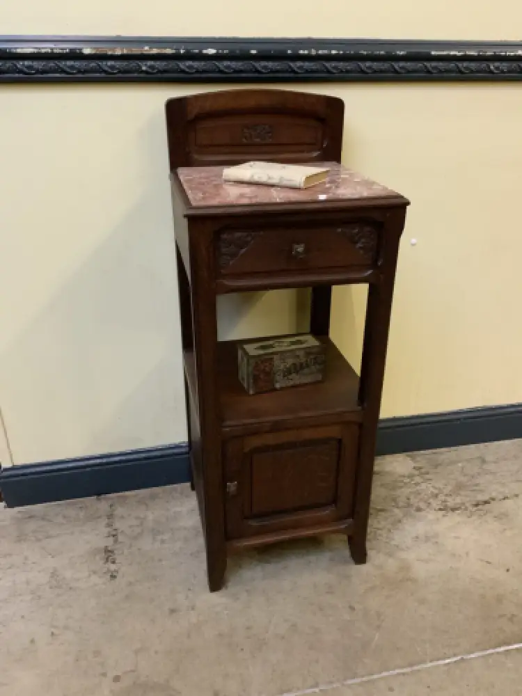 Antiker Jugendstil Nachtschrank, Vertiko   - Lieferung möglich! 1