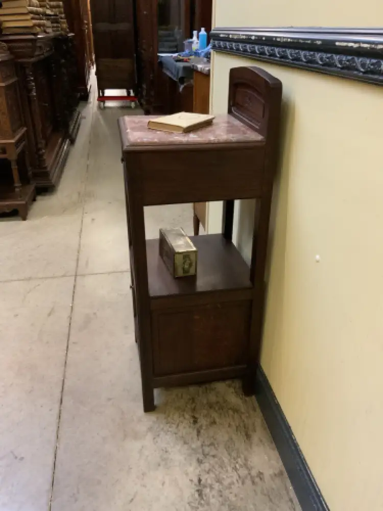 Antiker Jugendstil Nachtschrank, Vertiko   - Lieferung möglich! 3