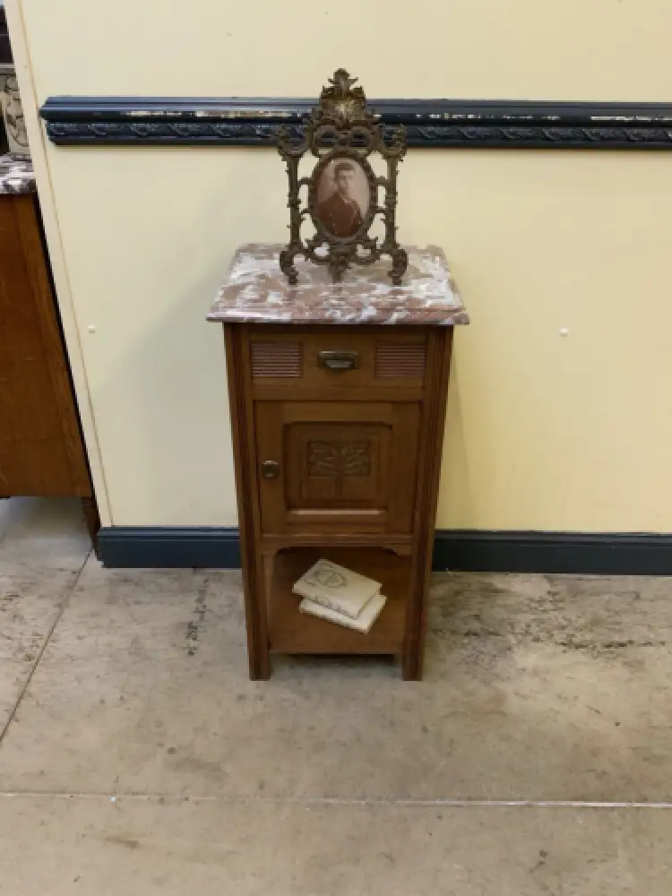 Antik -  Nachtschrank, Vertiko - Jugendstil - Lieferung möglich! 0