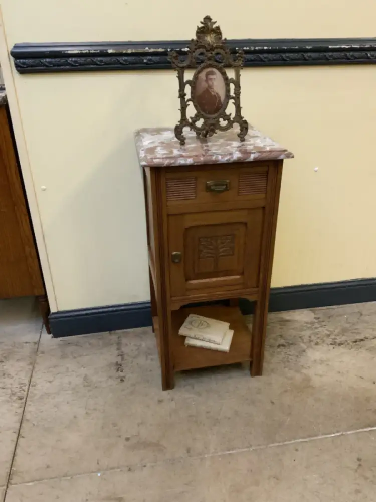 Antik -  Nachtschrank, Vertiko - Jugendstil - Lieferung möglich! 2