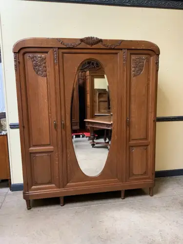 Antiker Art Deco Wäscheschrank, Kleiderschrank - 1932 -Lieferung möglich!