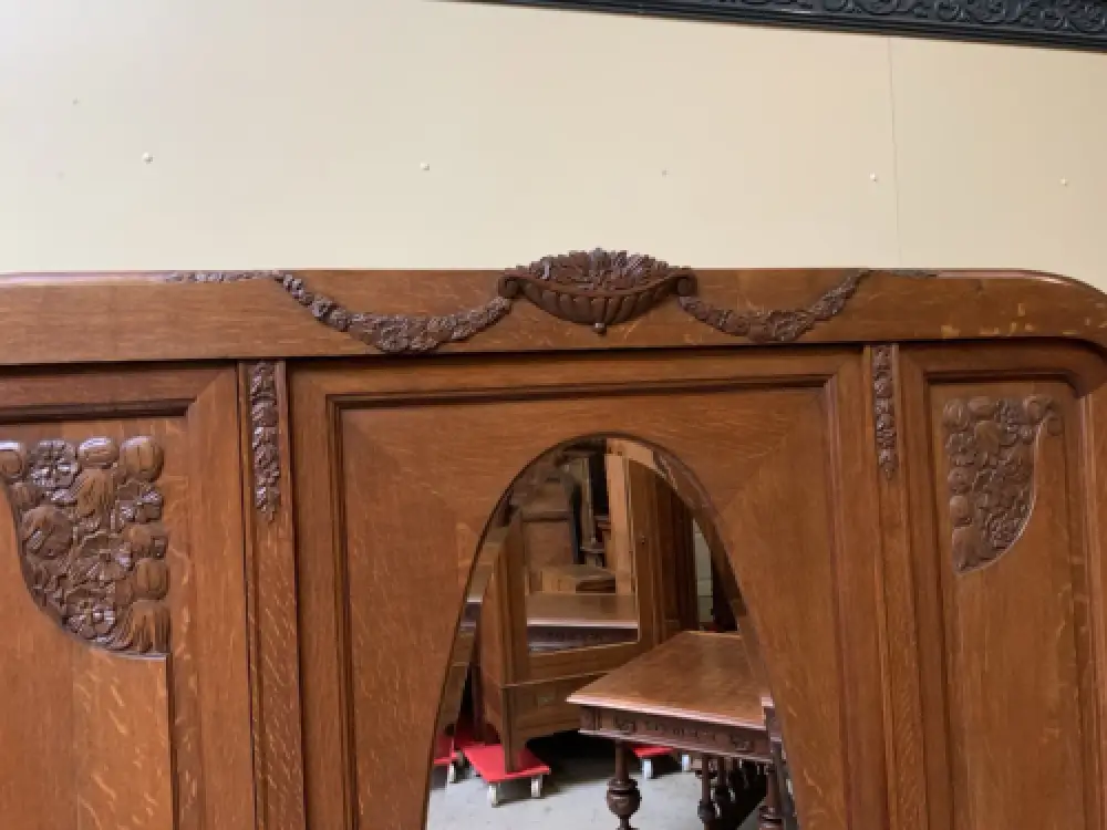 Antiker Art Deco Wäscheschrank, Kleiderschrank - 1932 -Lieferung möglich! 11